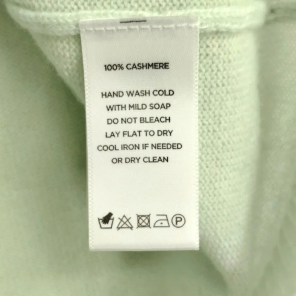Leo & Sage Cashmere Sweater Tank Aqua Ruffle Shoulder‎